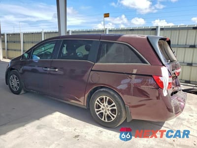 Drugie zdjęcie samochodu z przodu: 2012 HONDA ODYSSEY EX VIN:5FNRL5H43CB109660 - miniatura
