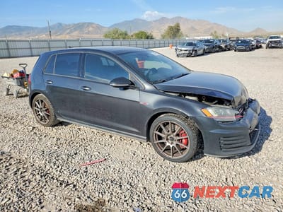 Czwarte zdjęcie samochodu z boku: 2016 VOLKSWAGEN GTI S/SE VIN:3VW547AU7GM018794 - miniatura