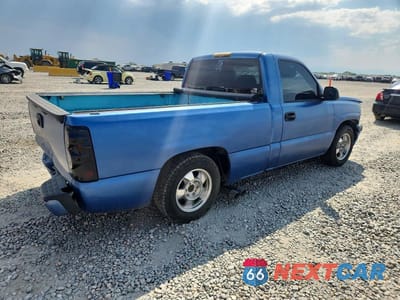 Trzecie zdjęcie samochodu z tyłu: 2004 CHEVROLET SILVERADO K1500 VIN:1GCEK14V14Z159591 - miniatura