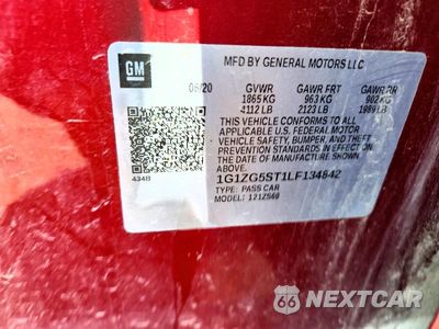Zdjęcie 12 z 12 samochodu: 2020 CHEVROLET MALIBU RS VIN:1G1ZG5ST1LF134842 - miniatura