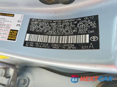 Zdjęcie 13 z 13 samochodu: 2012 TOYOTA PRIUS V THREE VIN:JTDZN3EU2C3138258 - miniatura