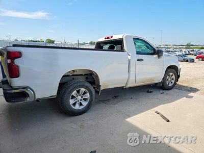 Trzecie zdjęcie samochodu z tyłu: 2020 CHEVROLET SILVERADO C1500 VIN:3GCNWAEF1LG326140 - miniatura