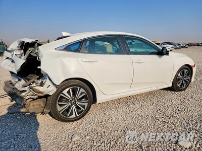 Trzecie zdjęcie samochodu z tyłu: 2017 HONDA CIVIC EX VIN:19XFC1F37HE204824 - miniatura