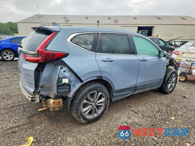 Trzecie zdjęcie samochodu z tyłu: 2020 HONDA CR-V EXL VIN:7FART6H86LE011591 - miniatura