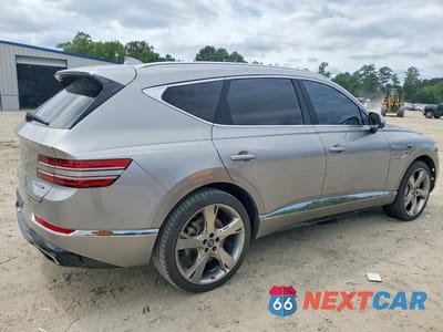 Trzecie zdjęcie samochodu z tyłu: 2021 GENESIS GV80 3.5T VIN:KMUHCESCXMU030097 - miniatura