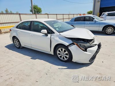 Czwarte zdjęcie samochodu z boku: 2020 TOYOTA COROLLA LE VIN:5YFEPRAE6LP004502 - miniatura