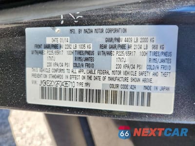 Zdjęcie 13 z 13 samochodu: 2015 MAZDA CX-5 TOURING VIN:JM3KE2CY2F0435710 - miniatura