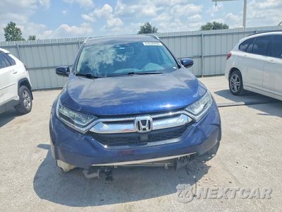 Piąte zdjęcie samochodu w środku: 2019 HONDA CR-V TOURING VIN:7FARW2H99KE024570 - miniatura