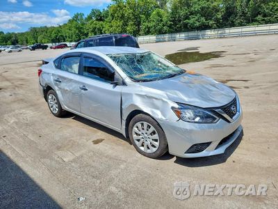 Czwarte zdjęcie samochodu z boku: 2017 NISSAN SENTRA SV VIN:3N1AB7AP0HY355841 - miniatura