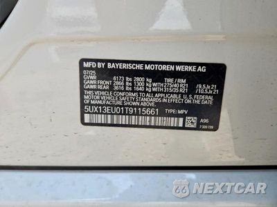 Zdjęcie 12 z 12 samochodu: 2026 BMW X5 SDRIVE 40I VIN:5UX13EU01T9115661 - miniatura