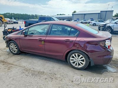 Drugie zdjęcie samochodu z przodu: 2012 HONDA CIVIC EXL VIN:2HGFB2F93CH550851 - miniatura