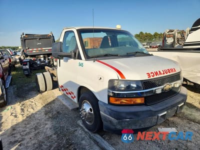 Czwarte zdjęcie samochodu z boku: 2017 CHEVROLET EXPRESS G3500 VIN:1HA3GRCGXHN006226 - miniatura