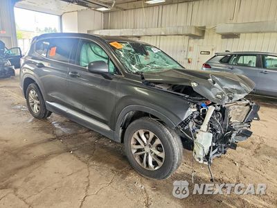 Czwarte zdjęcie samochodu z boku: 2020 HYUNDAI SANTA FE SEL VIN:5NMS33AD4LH180462 - miniatura