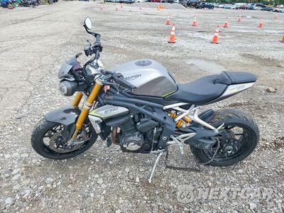 Trzecie zdjęcie samochodu z tyłu: 2022 TRIUMPH MOTORCYCLE SPEED TRIPLE 1200 RS VIN:SMTP01ST6NTAG4089 - miniatura