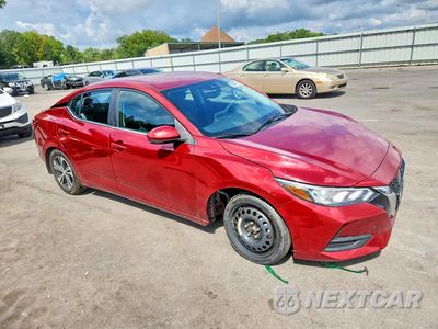 Czwarte zdjęcie samochodu z boku: 2020 NISSAN SENTRA SV VIN:3N1AB8CV4LY285707 - miniatura