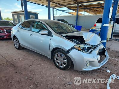Czwarte zdjęcie samochodu z boku: 2015 TOYOTA COROLLA LE VIN:2T1BURHEXFC444163 - miniatura