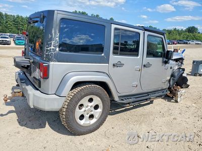 Trzecie zdjęcie samochodu z tyłu: 2015 JEEP WRANGLER UNLIMITED SAHARA VIN:1C4BJWEG8FL722340 - miniatura
