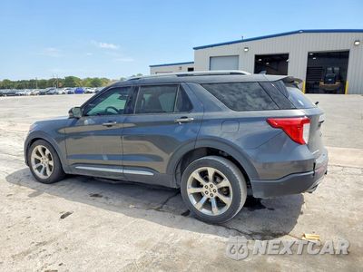 Drugie zdjęcie samochodu z przodu: 2020 FORD EXPLORER PLATINUM VIN:1FM5K8HC1LGC45930 - miniatura