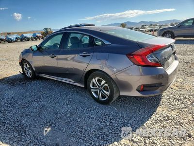 Drugie zdjęcie samochodu z przodu: 2018 HONDA CIVIC LX VIN:19XFC2F56JE011433 - miniatura