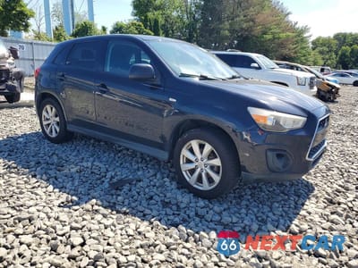 Czwarte zdjęcie samochodu z boku: 2013 MITSUBISHI OUTLANDER SPORT ES VIN:4A4AR3AU4DE018600 - miniatura