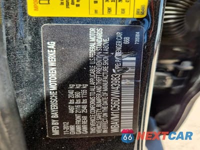 Zdjęcie 13 z 13 samochodu: 2013 BMW X1 SDRIVE28I VIN:WBAVM1C56DVW43983 - miniatura