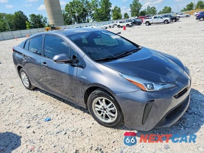 Czwarte zdjęcie samochodu z boku: 2020 TOYOTA PRIUS LE VIN:JTDKARFU7L3125326 - miniatura