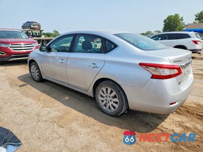 Drugie zdjęcie samochodu z przodu: 2013 NISSAN SENTRA S VIN:3N1AB7AP0DL697314 - miniatura