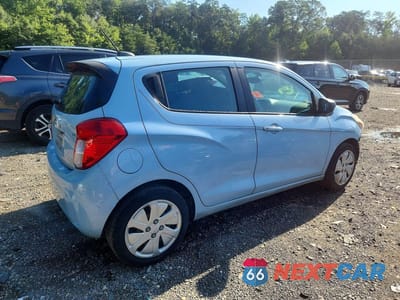 Trzecie zdjęcie samochodu z tyłu: 2016 CHEVROLET SPARK LS VIN:KL8CB6SA4GC608217 - miniatura