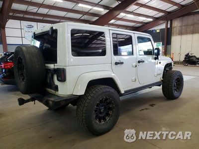 Trzecie zdjęcie samochodu z tyłu: 2015 JEEP WRANGLER UNLIMITED SAHARA VIN:1C4BJWEG4FL736963 - miniatura