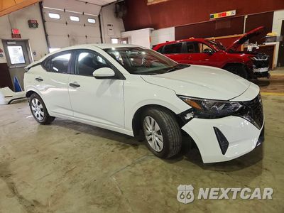 Czwarte zdjęcie samochodu z boku: 2025 NISSAN SENTRA S VIN:3N1AB8BV2SY230771 - miniatura