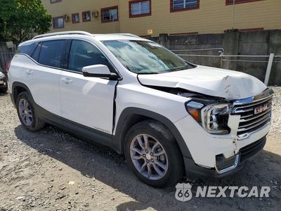 Czwarte zdjęcie samochodu z boku: 2023 GMC TERRAIN SLT VIN:3GKALVEG8PL116319 - miniatura