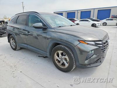 Czwarte zdjęcie samochodu z boku: 2023 HYUNDAI TUCSON SEL VIN:5NMJB3AE4PH189692 - miniatura