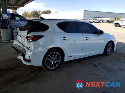 Trzecie zdjęcie samochodu z tyłu: 2015 LEXUS CT 200 VIN:JTHKD5BH3F2240894 - miniatura