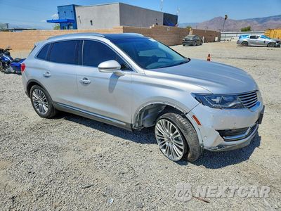 Czwarte zdjęcie samochodu z boku: 2017 LINCOLN MKX RESERVE VIN:2LMPJ6LR9HBL43568 - miniatura