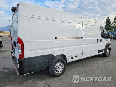 Trzecie zdjęcie samochodu z tyłu: 2022 RAM PROMASTER 3500 DELIVERY VAN VIN:3C6MRVJG4NE104464 - miniatura