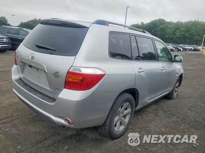 Trzecie zdjęcie samochodu z tyłu: 2008 TOYOTA HIGHLANDER BASE VIN:JTEES41A082095332 - miniatura