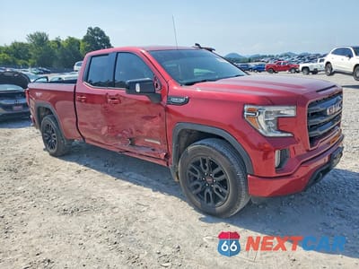 Czwarte zdjęcie samochodu z boku: 2019 GMC SIERRA K1500 ELEVATION VIN:1GTV9CED7KZ188054 - miniatura