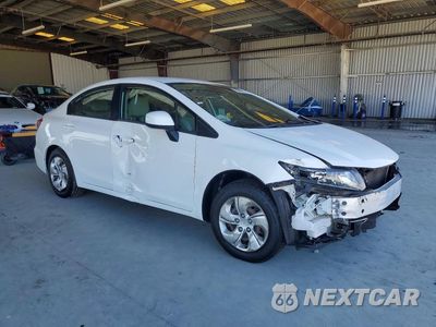 Czwarte zdjęcie samochodu z boku: 2013 HONDA CIVIC LX VIN:19XFB2F57DE249038 - miniatura