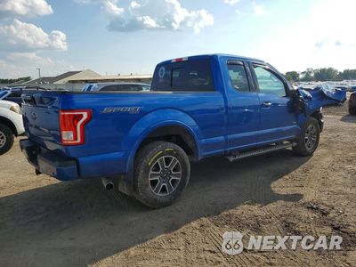 Trzecie zdjęcie samochodu z tyłu: 2016 FORD F150 SUPER CAB VIN:1FTEX1EP1GFD14776 - miniatura