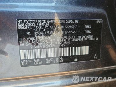 Zdjęcie 13 z 13 samochodu: 2024 TOYOTA RAV4 XLE VIN:2T3W1RFV6RC288826 - miniatura