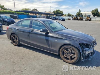 Czwarte zdjęcie samochodu z boku: 2016 MERCEDES-BENZ C 450 4MATIC AMG VIN:55SWF6EB9GU159390 - miniatura