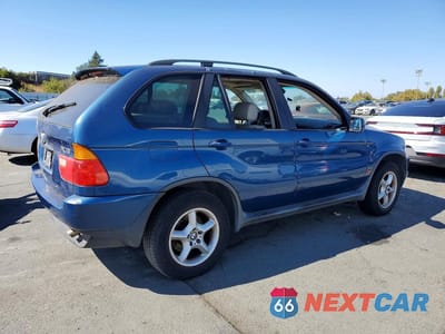 Trzecie zdjęcie samochodu z tyłu: 2002 BMW X5 3.0I VIN:5UXFA53522LP45361 - miniatura