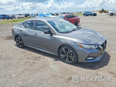 Czwarte zdjęcie samochodu z boku: 2021 NISSAN SENTRA SR VIN:3N1AB8DV0MY282738 - miniatura