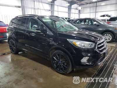 Czwarte zdjęcie samochodu z boku: 2017 FORD ESCAPE TITANIUM VIN:1FMCU0JD1HUD41829 - miniatura