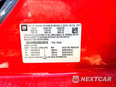 Zdjęcie 12 z 12 samochodu: 2014 CHEVROLET SILVERADO K1500 LT VIN:3GCUKREC8EG229516 - miniatura