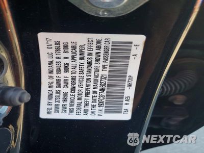 Zdjęcie 12 z 12 samochodu: 2017 HONDA CIVIC EX VIN:19XFC2F74HE027321 - miniatura