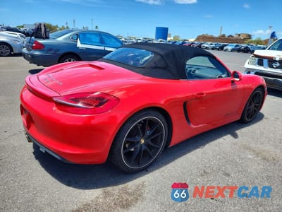Trzecie zdjęcie samochodu z tyłu: 2015 PORSCHE BOXSTER S VIN:WP0CB2A8XFS140061 - miniatura