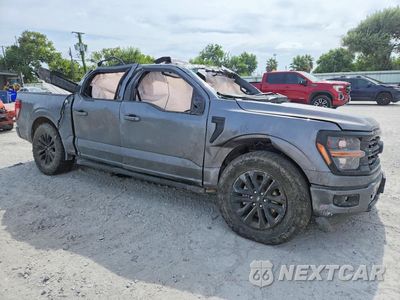 Czwarte zdjęcie samochodu z boku: 2024 FORD F150 XLT VIN:1FTFW3L56RFB61609 - miniatura