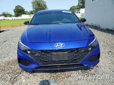 Piąte zdjęcie samochodu w środku: 2022 HYUNDAI ELANTRA N LINE VIN:KMHLR4AF3NU244007 - miniatura