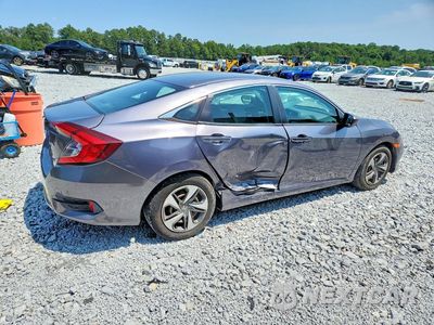 Trzecie zdjęcie samochodu z tyłu: 2020 HONDA CIVIC LX VIN:19XFC2F63LE017606 - miniatura